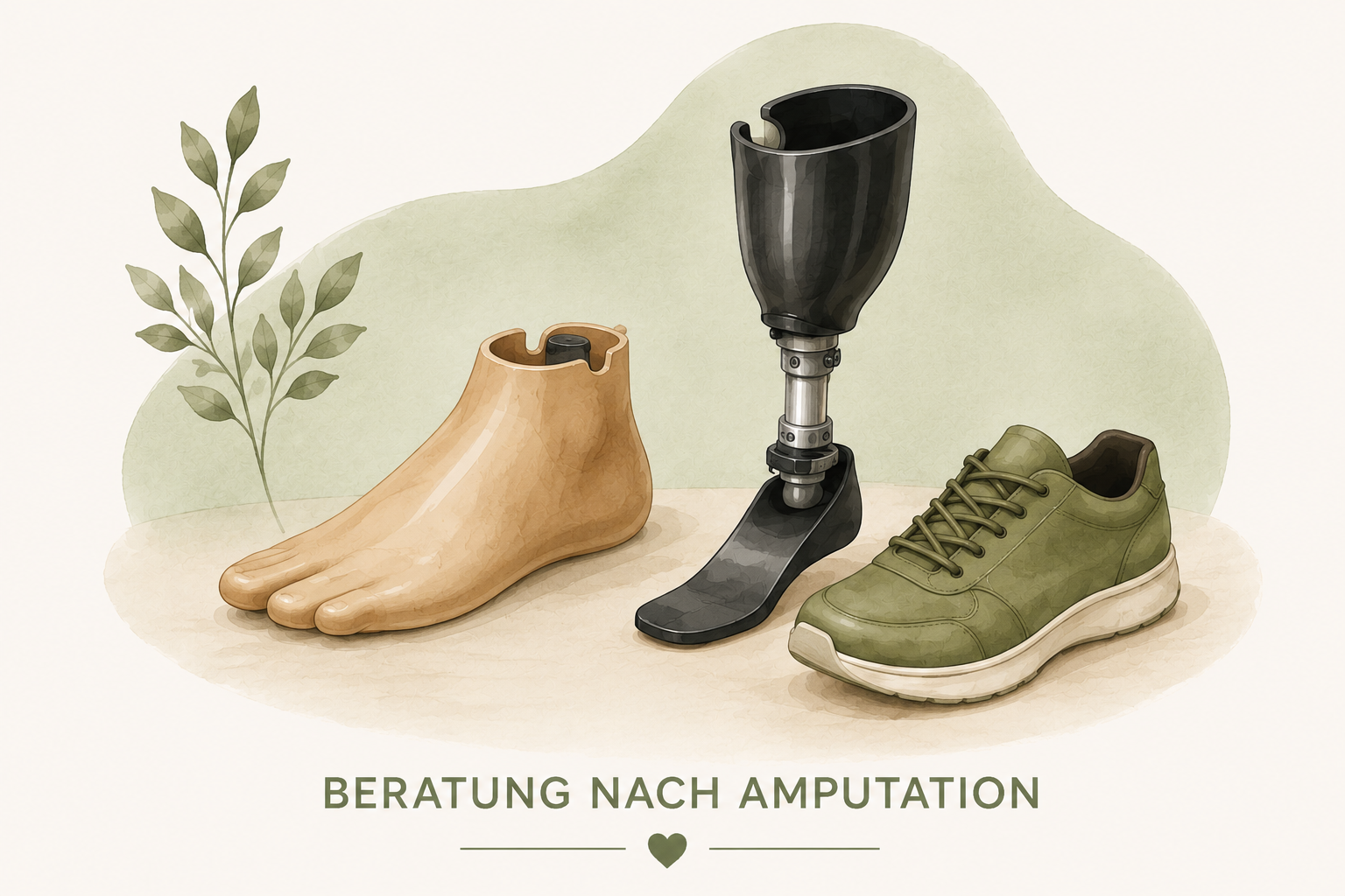 Beratung nach Amputation